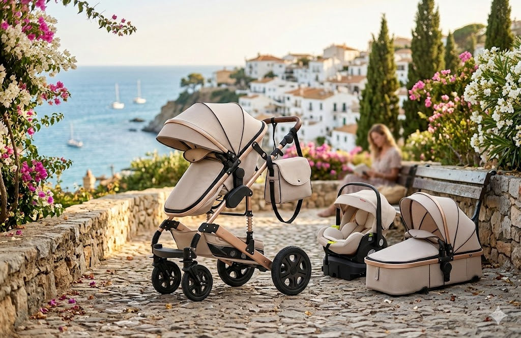 3-in-1 Travel System Stroller with Isofix Base